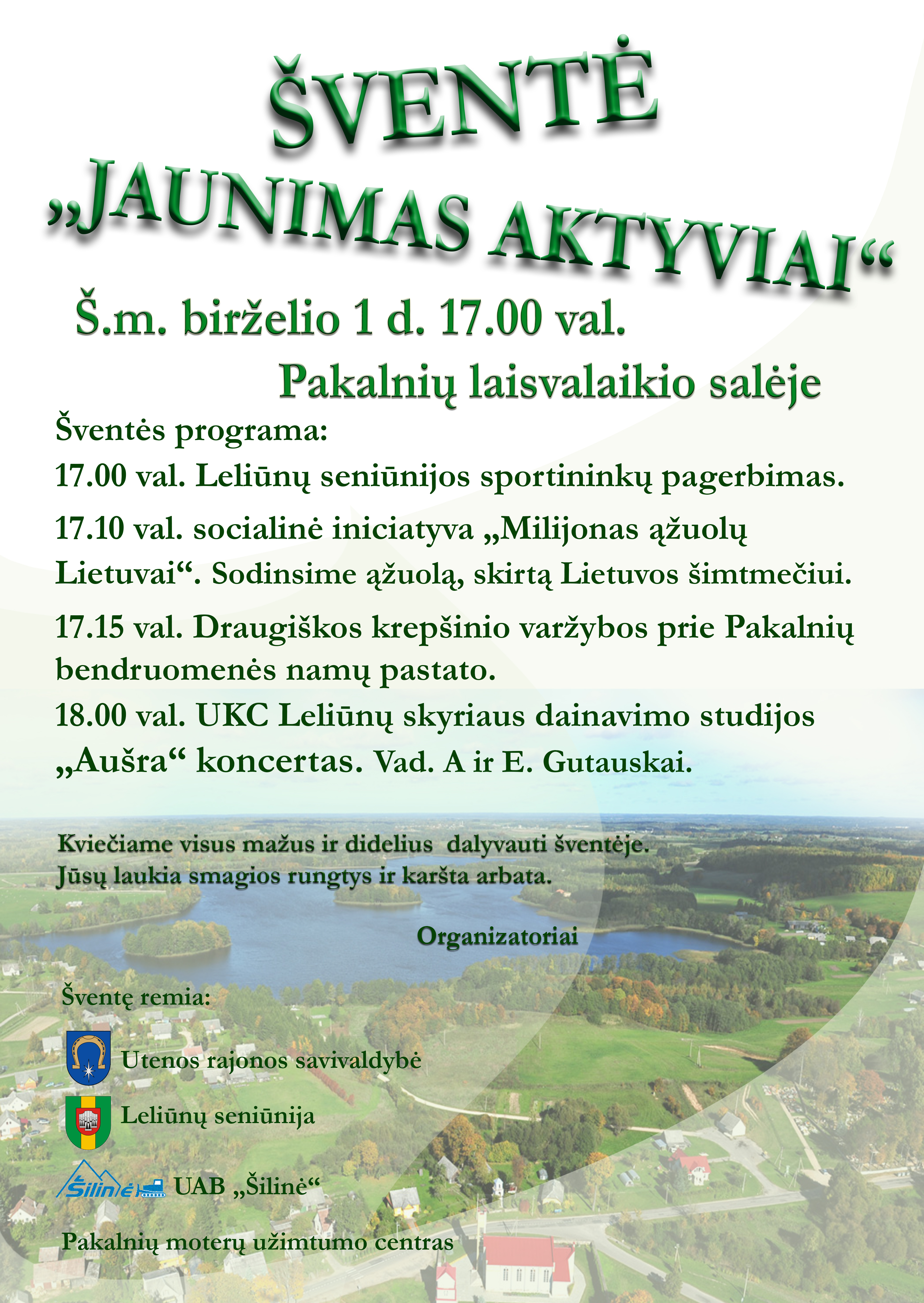 skelbimas Pakalniai Pakvietimas