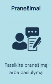 gyventoju pranesimai 